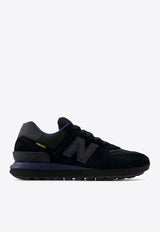 New Balance 574 Legacy Low-Top Sneakers in Black with Anthracite Black U574LGPB