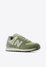 New Balance 574 Low-Top Sneakers in Deep Olive Green U574OGS