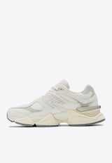 New Balance 9060 Sneakers in Sea Salt with Concrete and Silver Metallic Beige U9060ECA