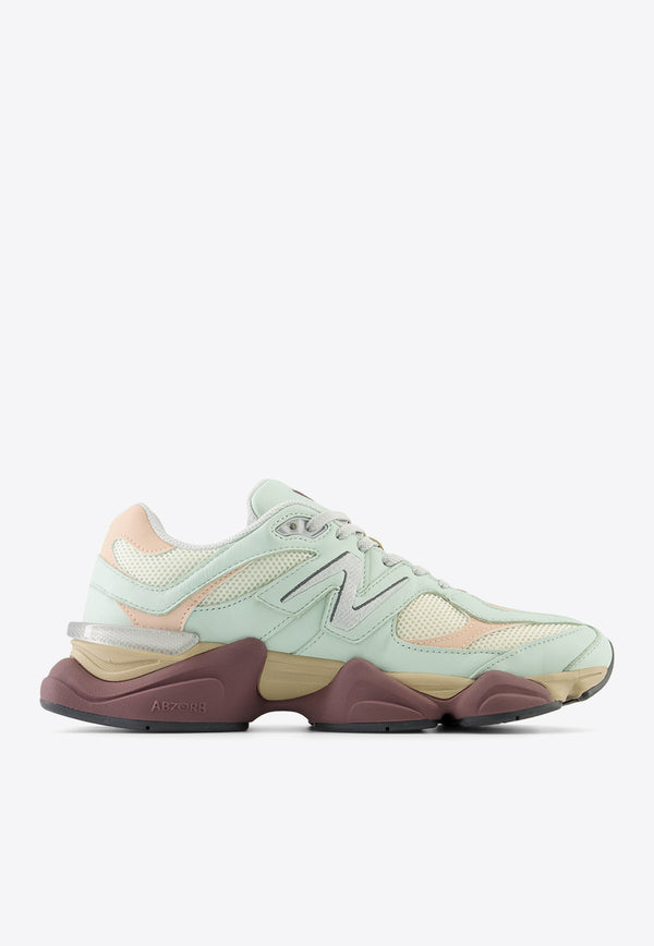 New Balance 9060 Sneakers in Clay Ash with Linen and Dark Vintage Rose Multicolor U9060GCA