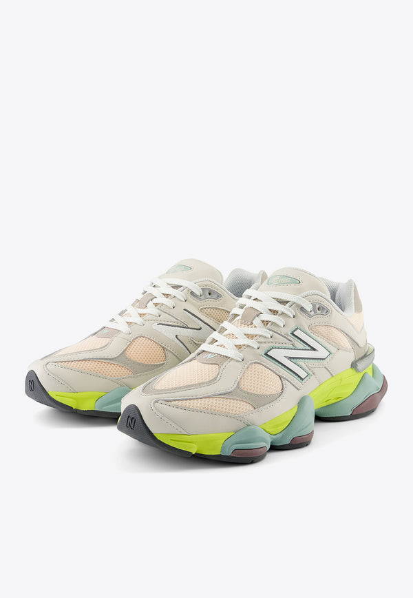 New Balance 9060 Sneakers in Moonbeam with Vintage Rose and Moonrock Multicolor U9060GCB