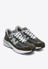 New Balance 990V6 Suede Low-Top Sneakers Olive U990OG6PM/P_NEWB-OL