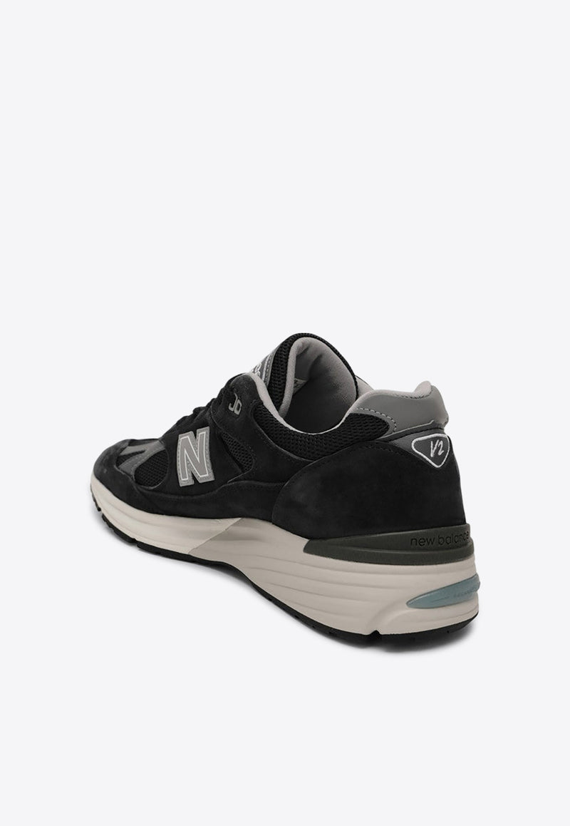 New Balance 991V2 Suede Low-Top Sneakers Black U991BK2LE/Q_NEWB-BLK