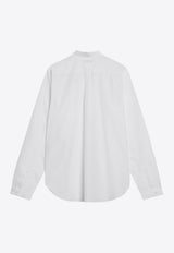 Prada Essential Long-Sleeved Shirt White UCN624OOO10IV/R_PRADA-F0009