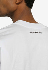 Department 5 Short-Sleeved Solid T-shirt UFFJ032JF0024/O_DEPAR-001 White
