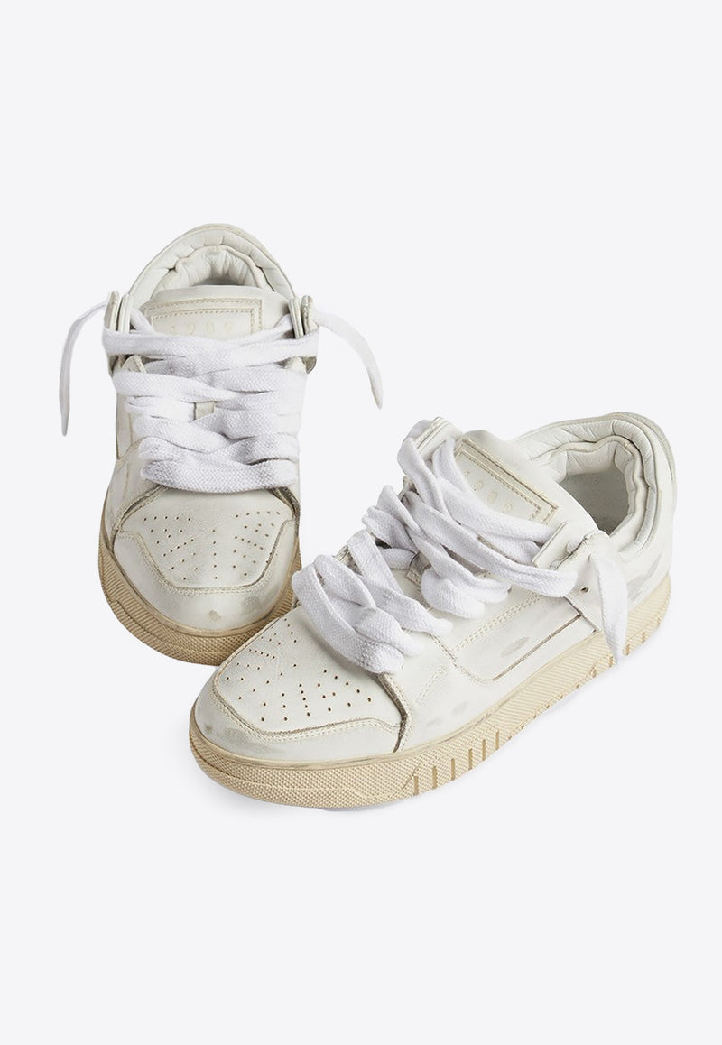 1989 Studio Vintage Dirty Low-Top Sneakers White UFW24.801.LTHLE/P_1989-DIRTYWHT