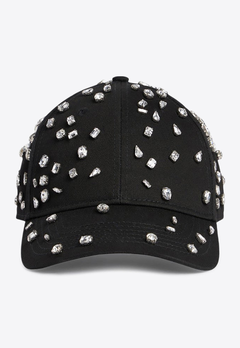 1989 Studio Crystal Embellished Baseball Cap Black UFW24.901.CRYSTACO/P_1989-BLK