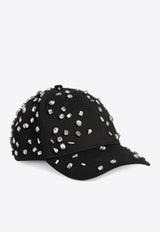 1989 Studio Crystal Embellished Baseball Cap Black UFW24.901.CRYSTACO/P_1989-BLK