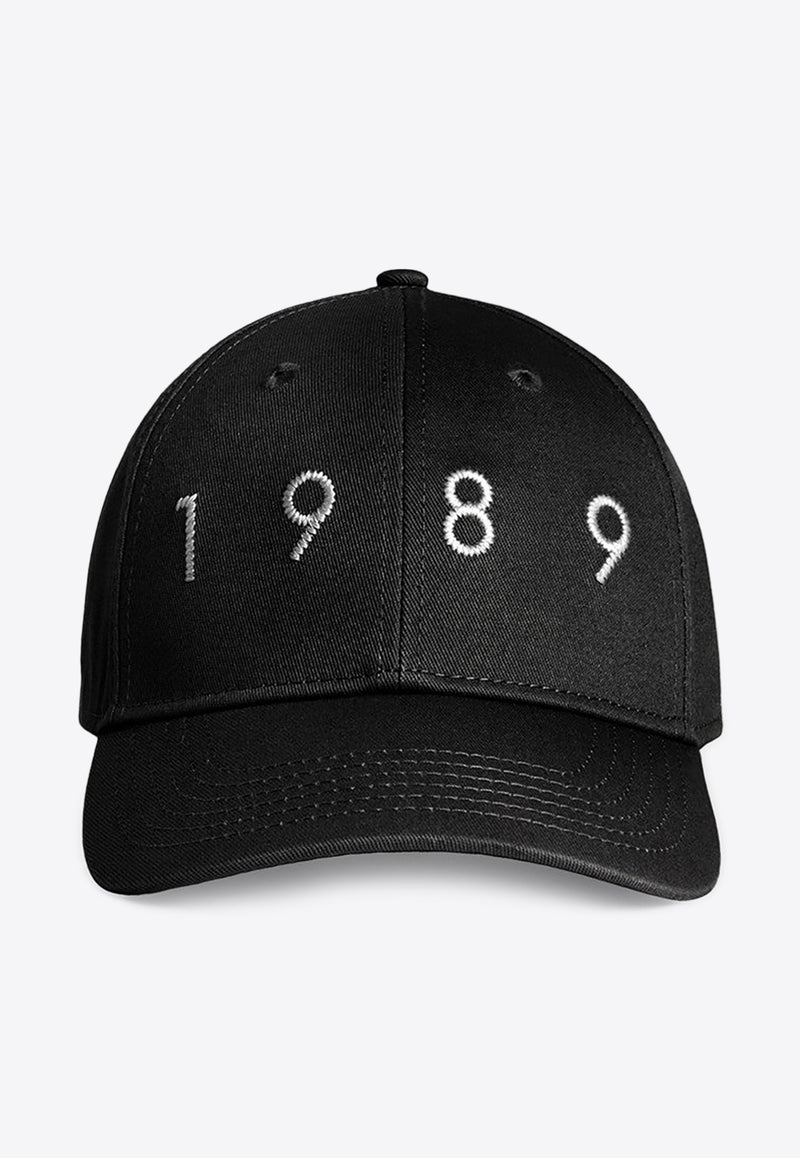 1989 Studio Embroidered 1989 Baseball Cap Black UFW24.901.LOGOCO/P_1989-BLK