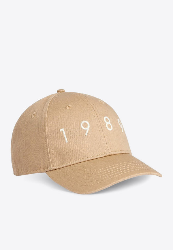 1989 Studio Embroidered 1989 Baseball Cap Beige UFW24.901.LOGOCO/P_1989-CML