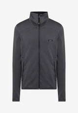 Technical-Fabric Zip-Up Sweatshirt