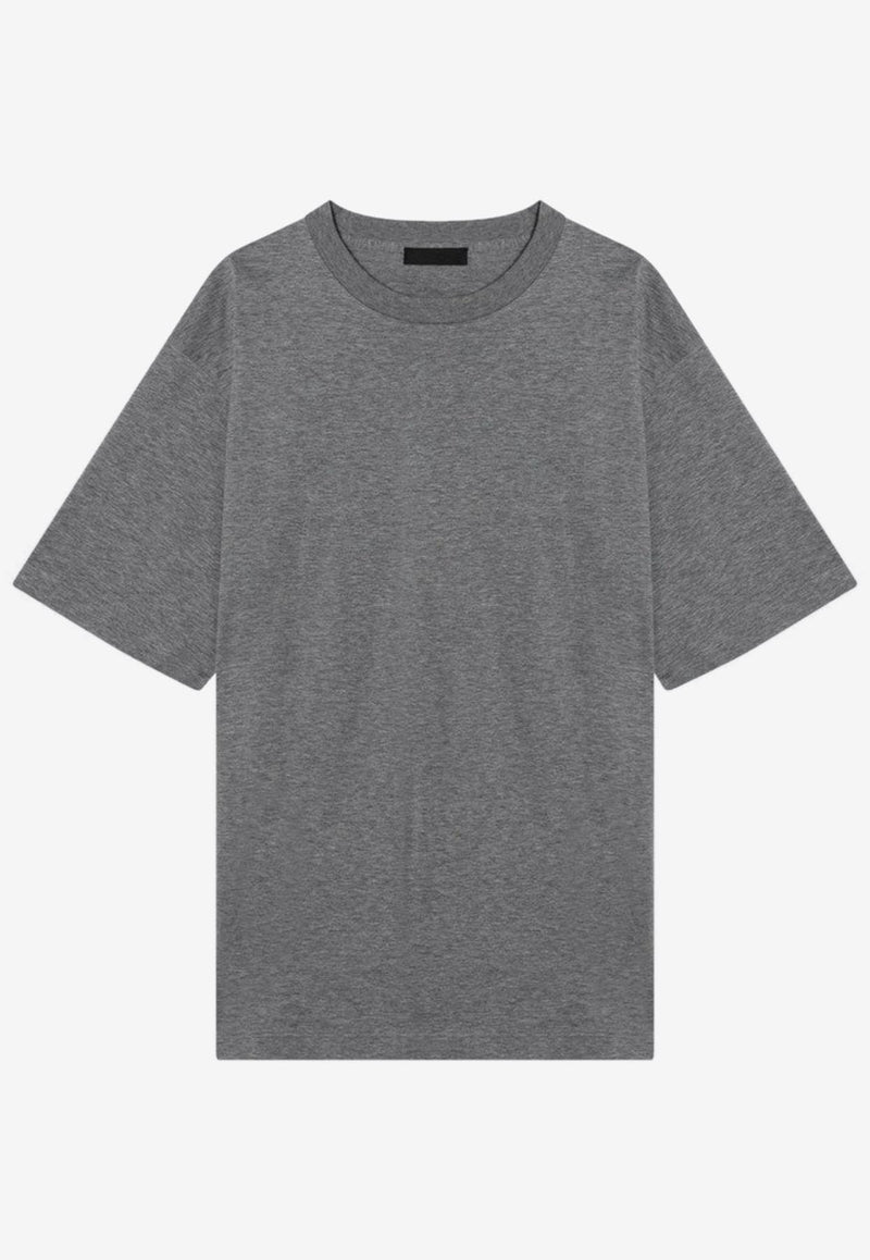 Prada Basic Boxy T-shirt Gray UJN921WM311CD/R_PRADA-F0480