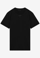 Logo-Embroidered Crewneck T-shirt