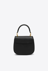 AMI PARIS Small Paris Paris Leather Top Handle Bag Black ULL008AL0036/P_AMI-001