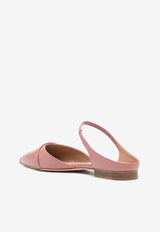 Malone Souliers Uma Calf Leather Flat Mules Pink UMA10-14PINK