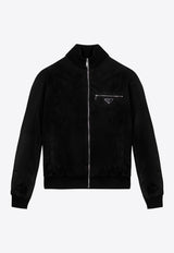 Prada Triangle Logo Reversible Jacket  Black UMC0961UPF/P_PRADA-F0002