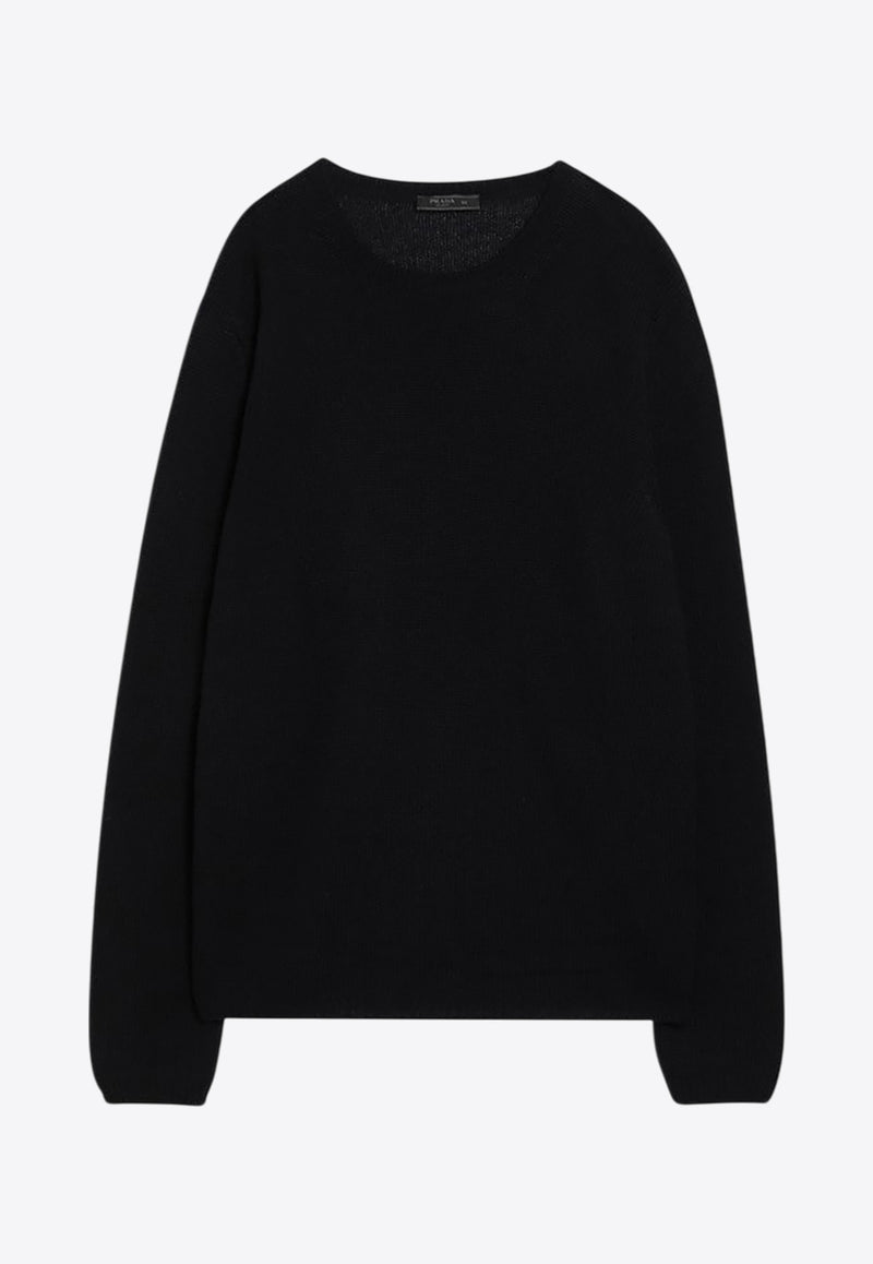 Prada Basic Cashmere Sweater Navy UMN864643/R_PRADA-F0008