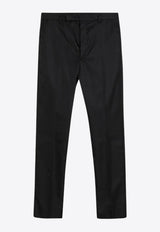 Prada Tailored Pants with Pressed-Crease Black UP0141OOO1WQ8/R_PRADA-F0002