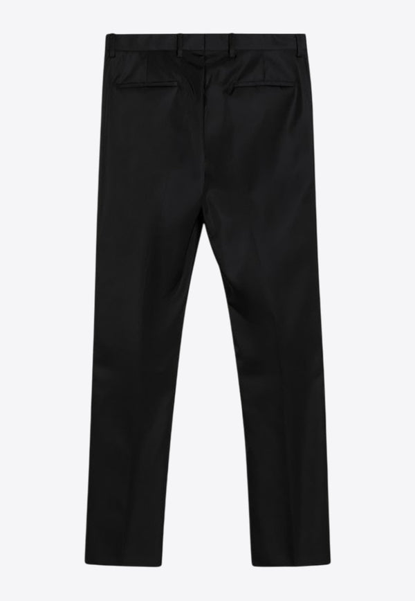 Prada Tailored Pants with Pressed-Crease Black UP0141OOO1WQ8/R_PRADA-F0002