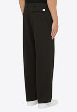 Department 5 Loose Wool Pants Black UP0362TF0149/L_DEPAR-999