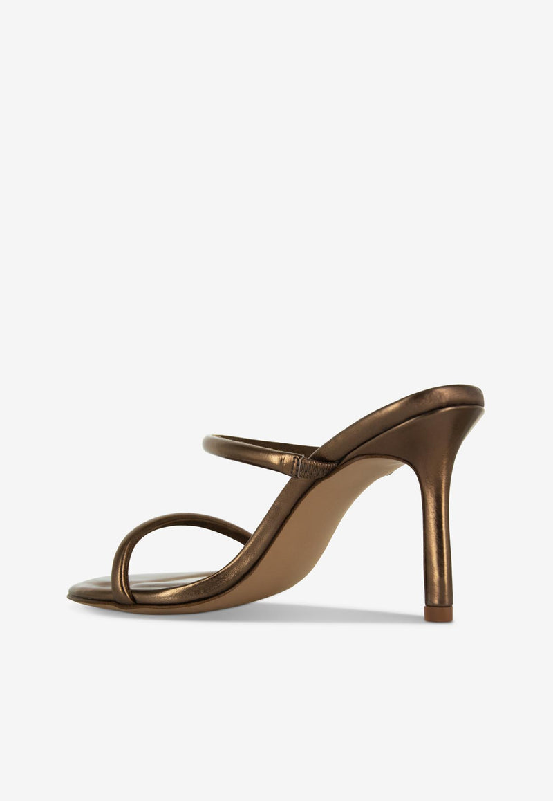 SENSO Upton III 85 Metallic Leather Sandals Bronze UPTON III_BRONZE