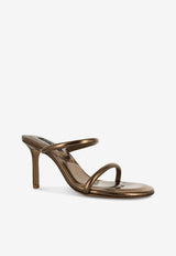 SENSO Upton III 85 Metallic Leather Sandals Bronze UPTON III_BRONZE