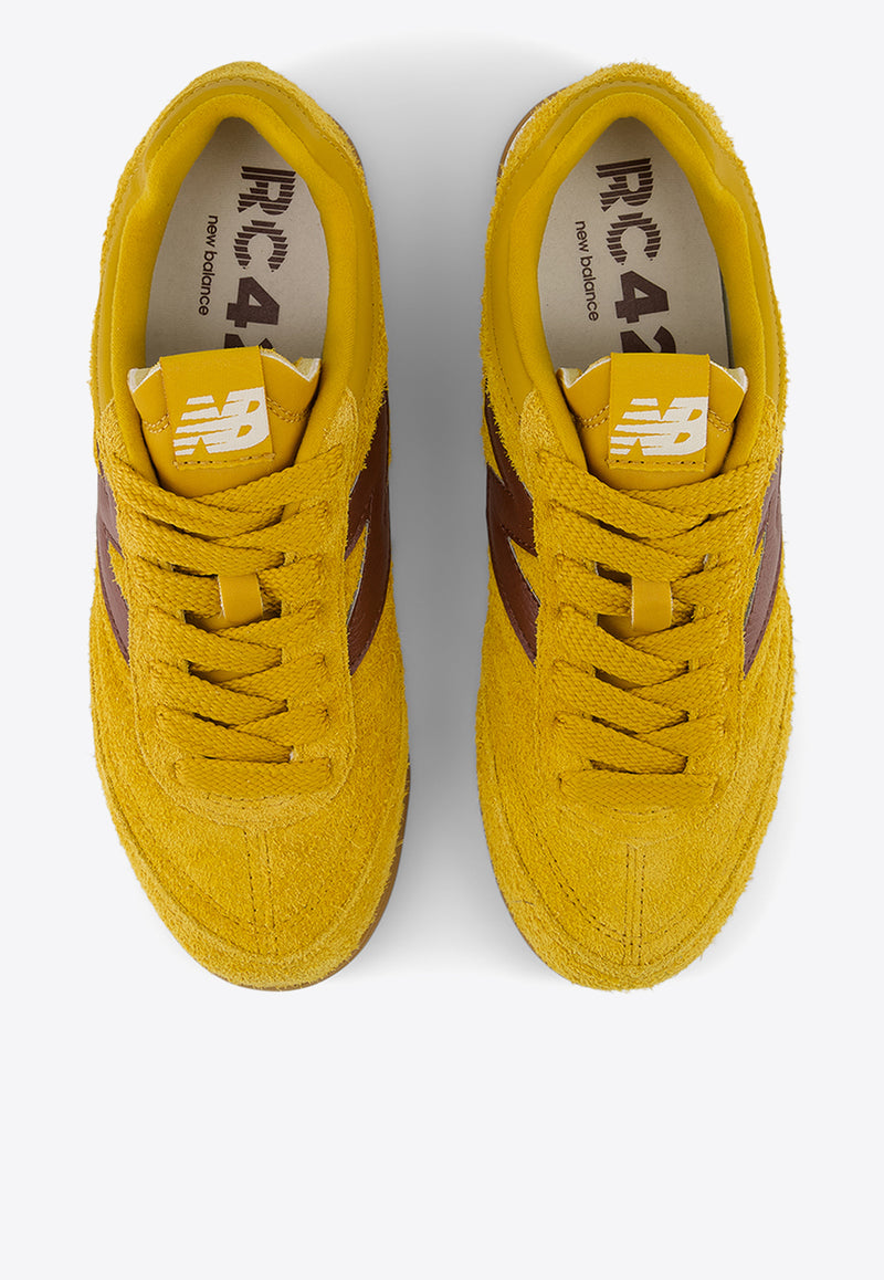 New Balance RC42 Low-Top Sneakers in Butterscotch Yellow URC42HE