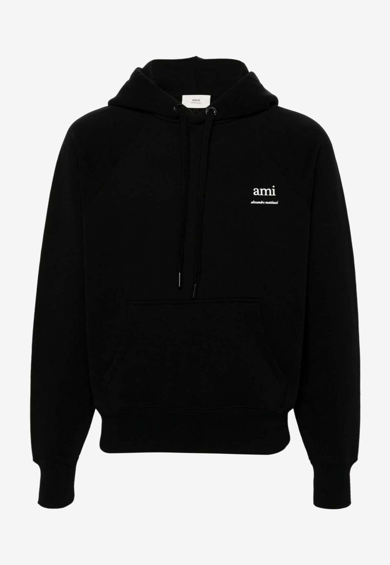 AMI PARIS Ami De Coeur Hoodie USW224.747BLACK