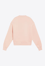 AMI PARIS Ami De Coeur Sweatshirt Pink USW755749/R_AMI-680