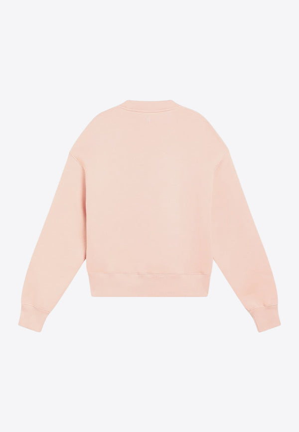 AMI PARIS Ami De Coeur Sweatshirt Pink USW755749/R_AMI-680