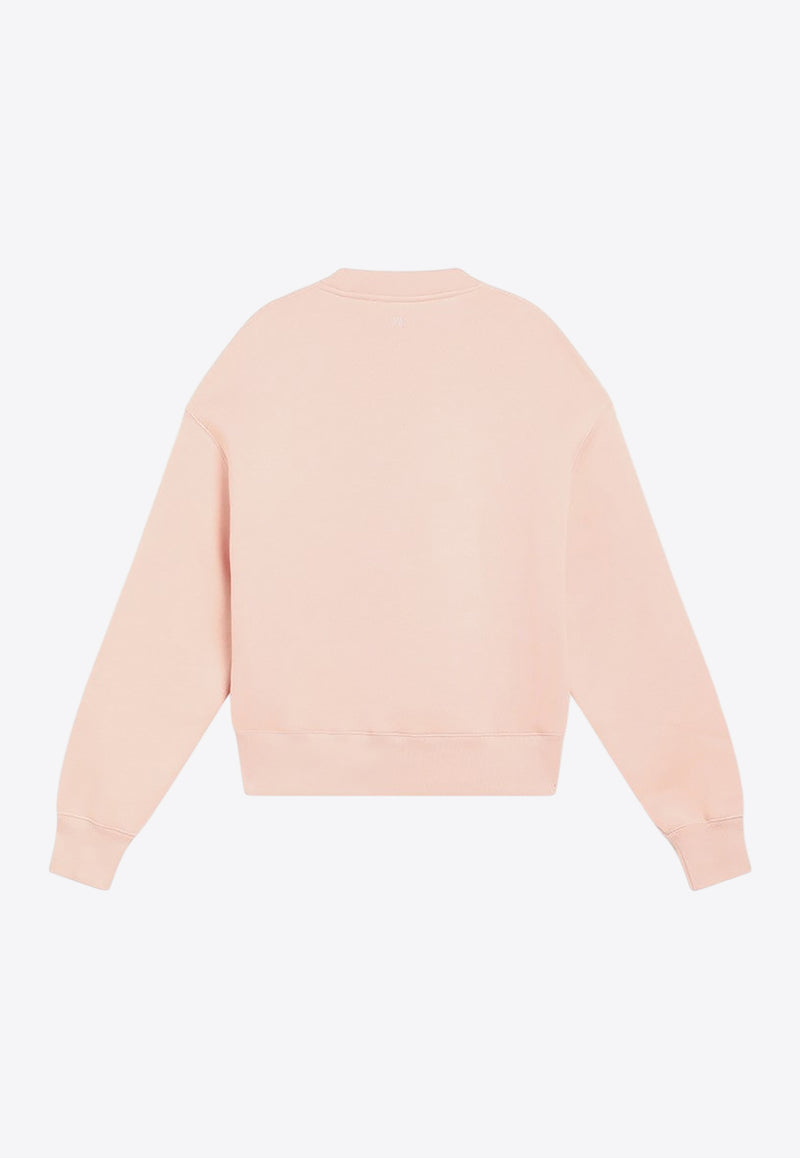 AMI PARIS Ami De Coeur Sweatshirt Pink USW755749/R_AMI-680
