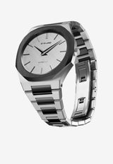 D1 Milano Ultra Thin Bracelet 38 MM Watch Silver UTBU06SILVER