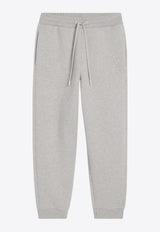 AMI PARIS Embossed Ami De Coeur Track Pants Gray UTR237.749GREY