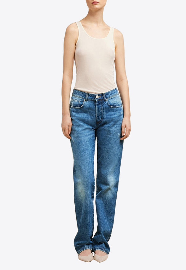 AMI PARIS Straight-Fit Jeans UTR500.DE0016BLUE