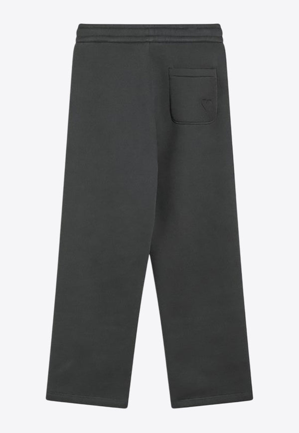 AMI PARIS Ami De Coeur Track Pants Gray UTR806U749/R_AMI-020