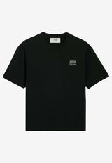 AMI PARIS Logo Short-Sleeved T-shirt UTS024.726BLACK