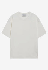 AMI PARIS  Ami De Coeur Logo T-shirt White UTS357726/S_AMI-136