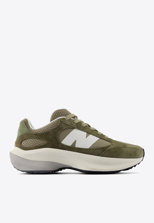 New Balance WRPD Runner Low-Top Sneakers in Dark Moss with Dark Stoneware and Sea Salt Green UWRPDCCC