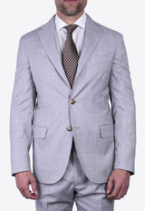 Single-Breasted Wool Suit