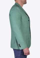 Single-Breasted Woven Blazer