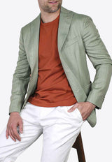 Single-Breasted Woven Blazer