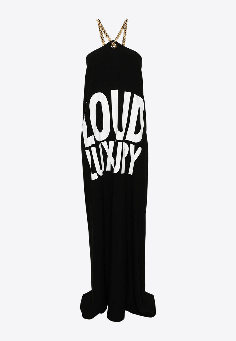 Moschino Loud Luxury Maxi Dress V0408 0433 4555