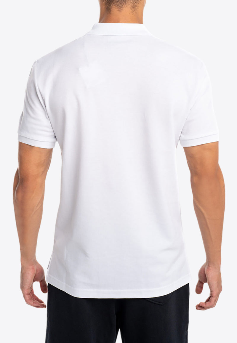 Moschino Little Teddy Bear Polo T-shirt White V1601 0242 1001