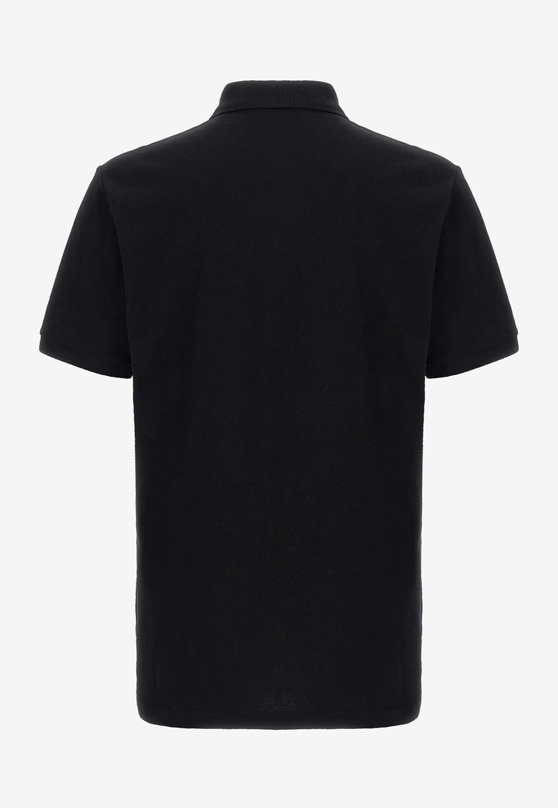 Moschino Teddy Logo Print Polo T-shirt Black V1608 5242 1555