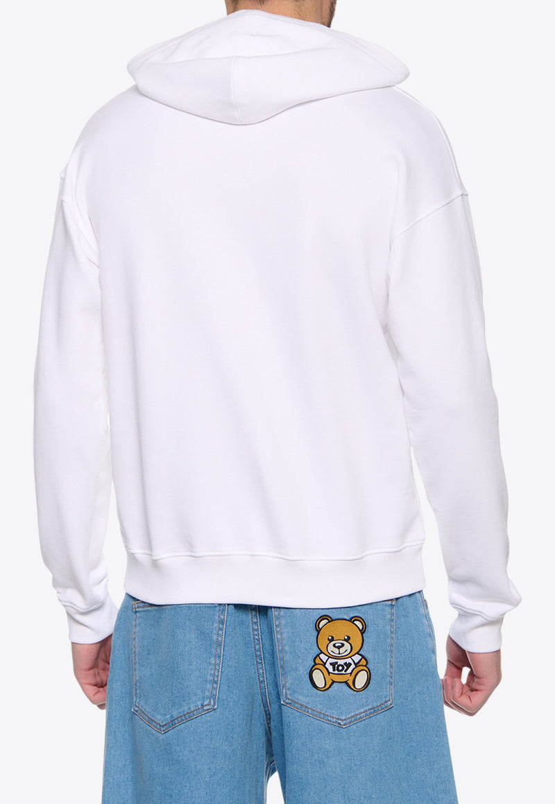 Moschino Teddy Bear Hooded Sweatshirt White V1718 2028 1001