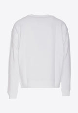 Moschino Logo Teddy Bear Pullover Sweatshirt V1726 2028 1001