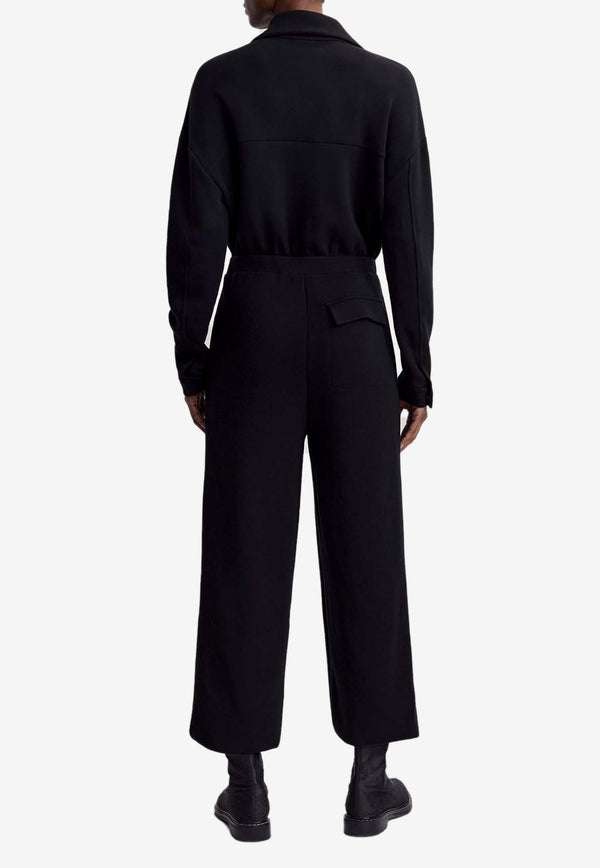 Varley Jessie Zip-Up Jumpsuit Black VAR01175BLACK