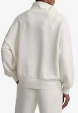 Varley Hawley Oversized Half-Zip Sweatshirt Ivory VAR01461IVORY