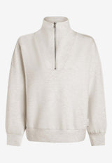 Varley Hawley Oversized Half-Zip Sweatshirt Ivory VAR01461IVORY