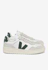 Veja V-90 Leather Low-Top Sneakers VD2003384WHITE MULTI